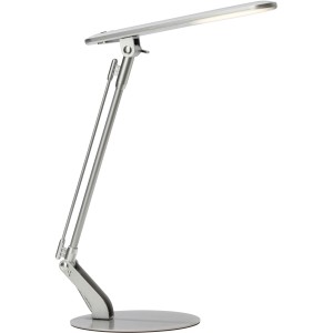 Moderne LED-Tischlampe Brendan in Titan, 6W, ideal für den Schreibtisch.