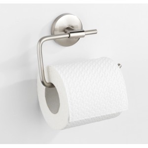 Wenko Toilettenpapierhalter Cuba, Zinkdruckguss, matt. Wandhalterung mit Papierrolle.