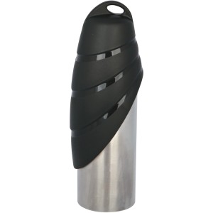 Jollypaw Trinkflasche mit Napf, 750ml, Edelstahl/Kunststoff, ideal für unterwegs.