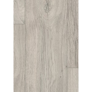 Egger Laminat Classic 10 mm Eiche Elva Grau: Detailaufnahme der Holzoptik und Struktur.