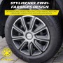 Michelin Radzierblenden Typ Louise Silber/Schwarz 14"_2