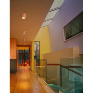 Ledvance Smart+ WiFi Deckenleuchte Decor Holz, Holzbraun, tunable white, 13 cm Durchmesser.