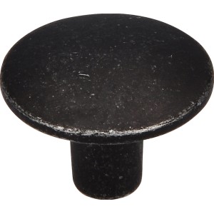 Möbelknopf Siro, Metall, Eisenfarben matt, Ø 30 mm.