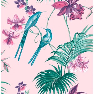 Julien Macdonald Vliestapete Utopia Pink 10,05 x 0,52 m