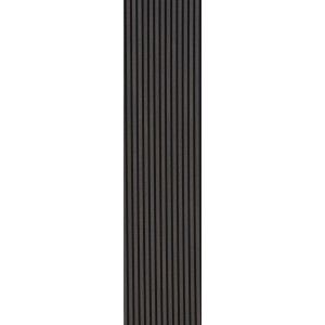 FN Acustico Akustikpaneel Eiche Geräuchert Furniert Filz Schwarz 57,25 x 119,5cm