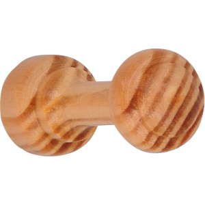 Siro Garderobenhaken S154 aus lackiertem Kiefernholz, Natur, 22x22x50 mm.