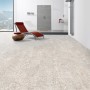 Living by Haro Designboden HydroStar Finca Azelojo crema im Badezimmer mit Steinoptik.