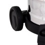 Detailaufnahme: Rad des Hyundai Nass-Trockensaugers VCWD1620E, 1600 W, 20 l.