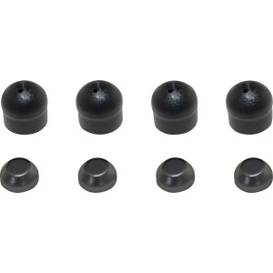 Fußkappen (4 Stk.) für Amarillo Stapelstuhl, Kunststoff, zum Schutz von Gartenstühlen und Boden.