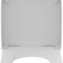 Weißer Ideal Standard i.life S WC-Sitz mit Wrapover-Design.