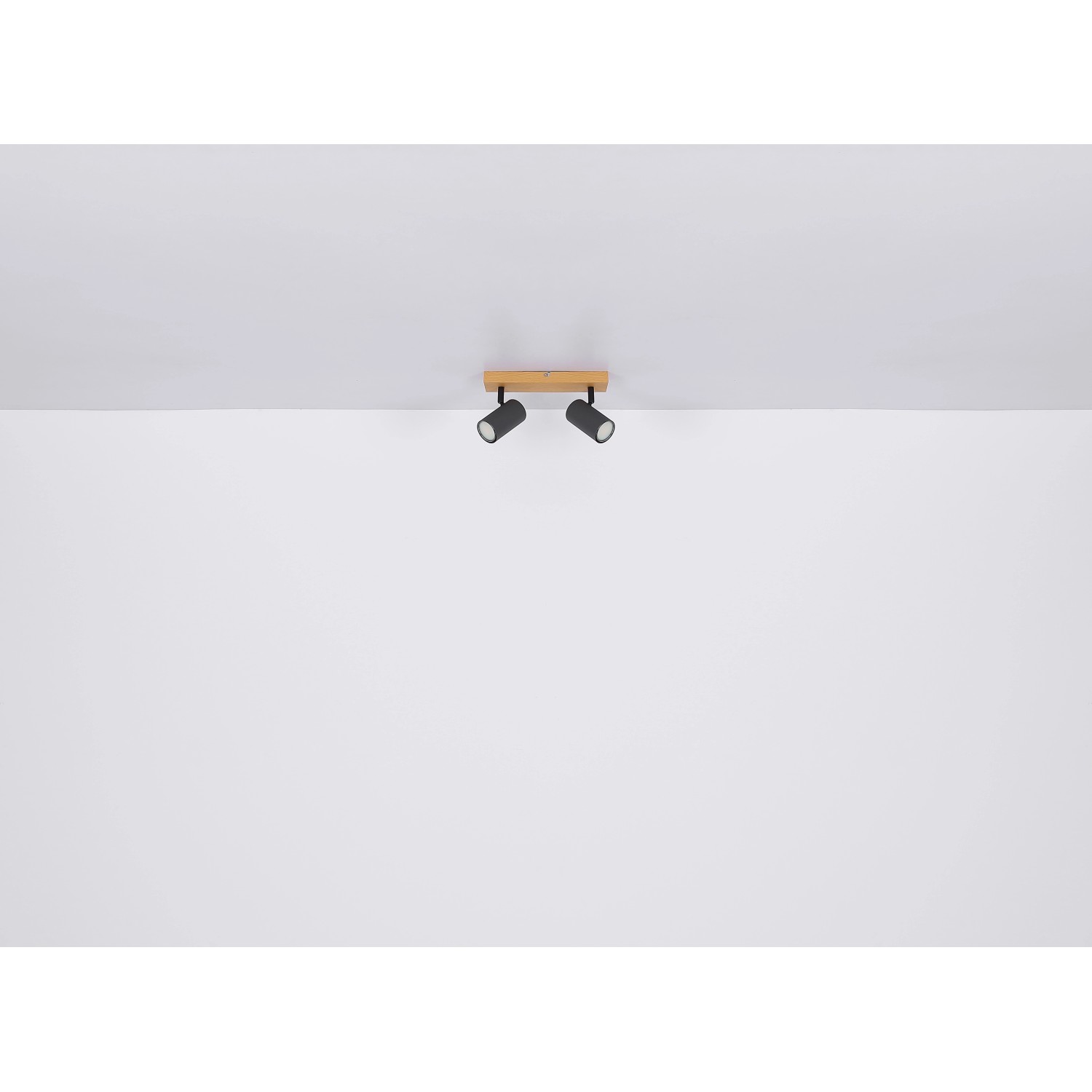 Weiße Globo Wandlampe Robby, 1-flammig, 70x440mm, mit Flexo