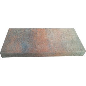 Premac Longara Terrassenplatte, sandbeige, 60x30x5 cm, mit leicht schieferartiger Oberfläche.
