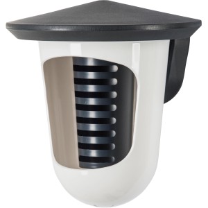 SingingFriend Vogelfutter-Spender Multi Feedr, grau-weiß, für verschiedene Futtersorten.