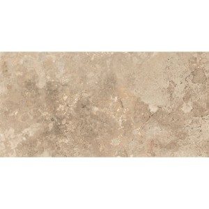 Feinsteinzeug Camarque in Creme, 60x120 cm, glasierte Bodenfliese in Natursteinoptik.