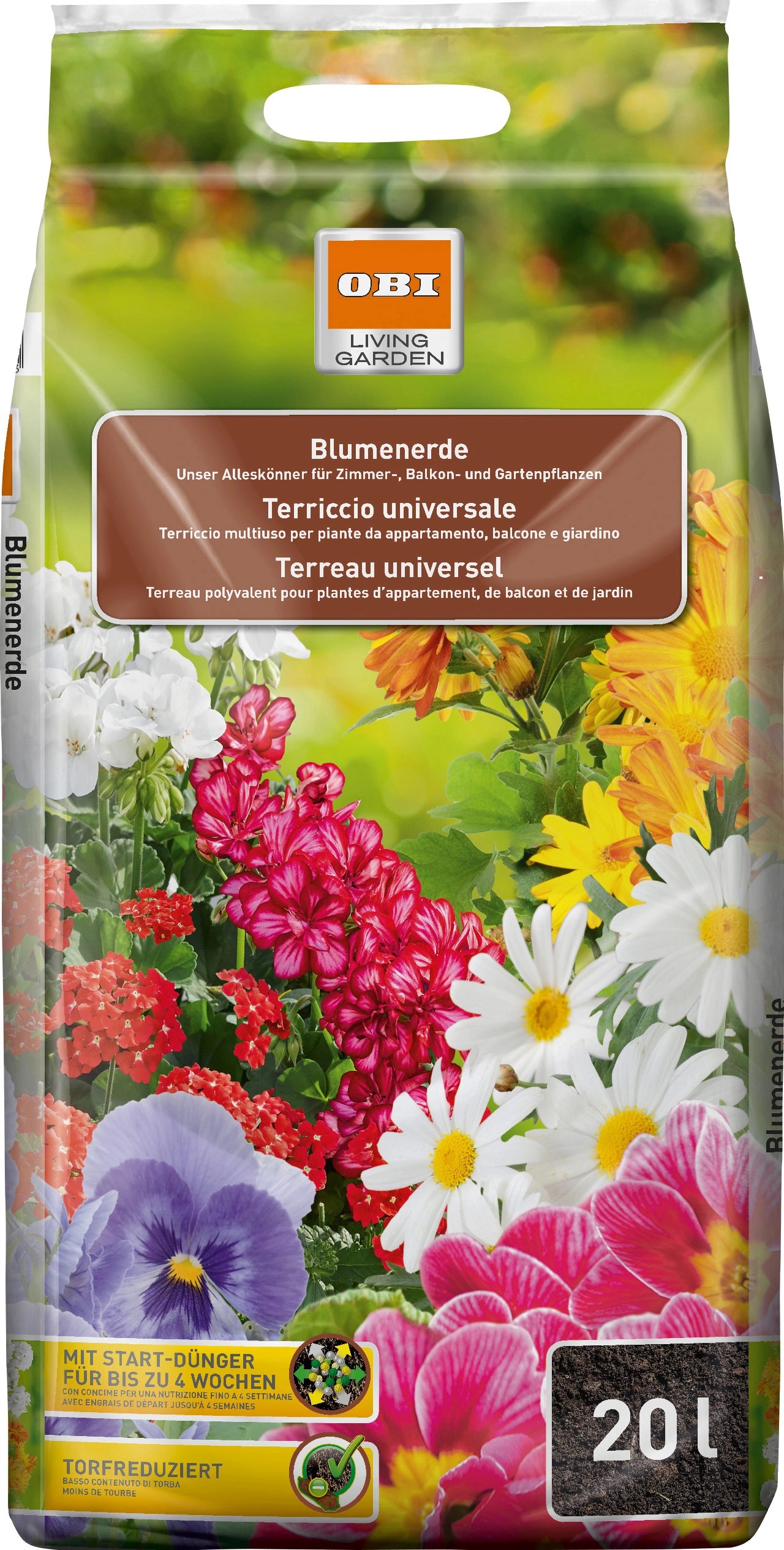 OBI Blumenerde 2.640 l (132 x 20 l) 1 Palette kaufen bei OBI