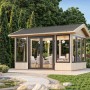Palmako Pavillon Isabella 401 x 303 cm Naturbelassen FSC®