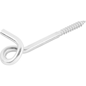 Deckenhaken Gewunden Verzinkt Ø 10,0 x 160 mm 2 Stück