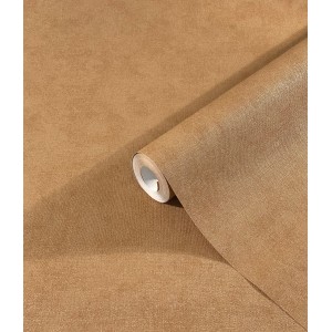 Marburg Vliestapete Shades Uni Braun, Rolle mit Leinenstruktur. Dekorative Tapete für Wohnräume.