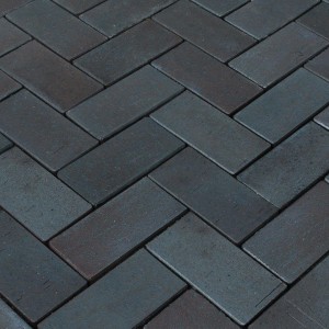 Pflasterklinker Potsdam Schwarz 10 x 20x 5,2 cm