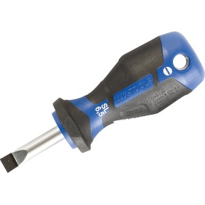 LUX Vergaser-Schraubendreher Comfort SL 6,5 mm mit blau-schwarzem Griff.