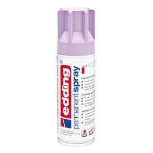 Edding 5200 Permanentspray in Light Lavender (seidenmatt) für Buntlack-Anwendungen.