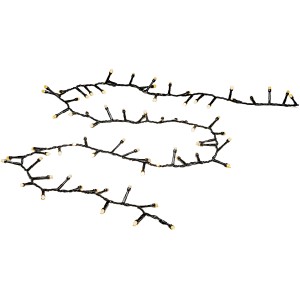 Konstsmide Micro LED Lichterkette mit 1500 gefrosteten, warmweißen Dioden für den Außenbereich.