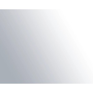 Klares Acrylglas, 1500x673x8 mm, für Treppen & Geländer. Elegante, polierte Optik.