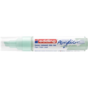 Edding 5000 Acrylmarker breit in Mild Mint. Ideal zum Malen auf Leinwand und Papier.
