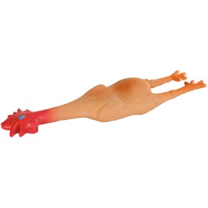 Jollypaw Latex Huhn, 47 cm, Kauspielzeug für Hunde mit Sound.