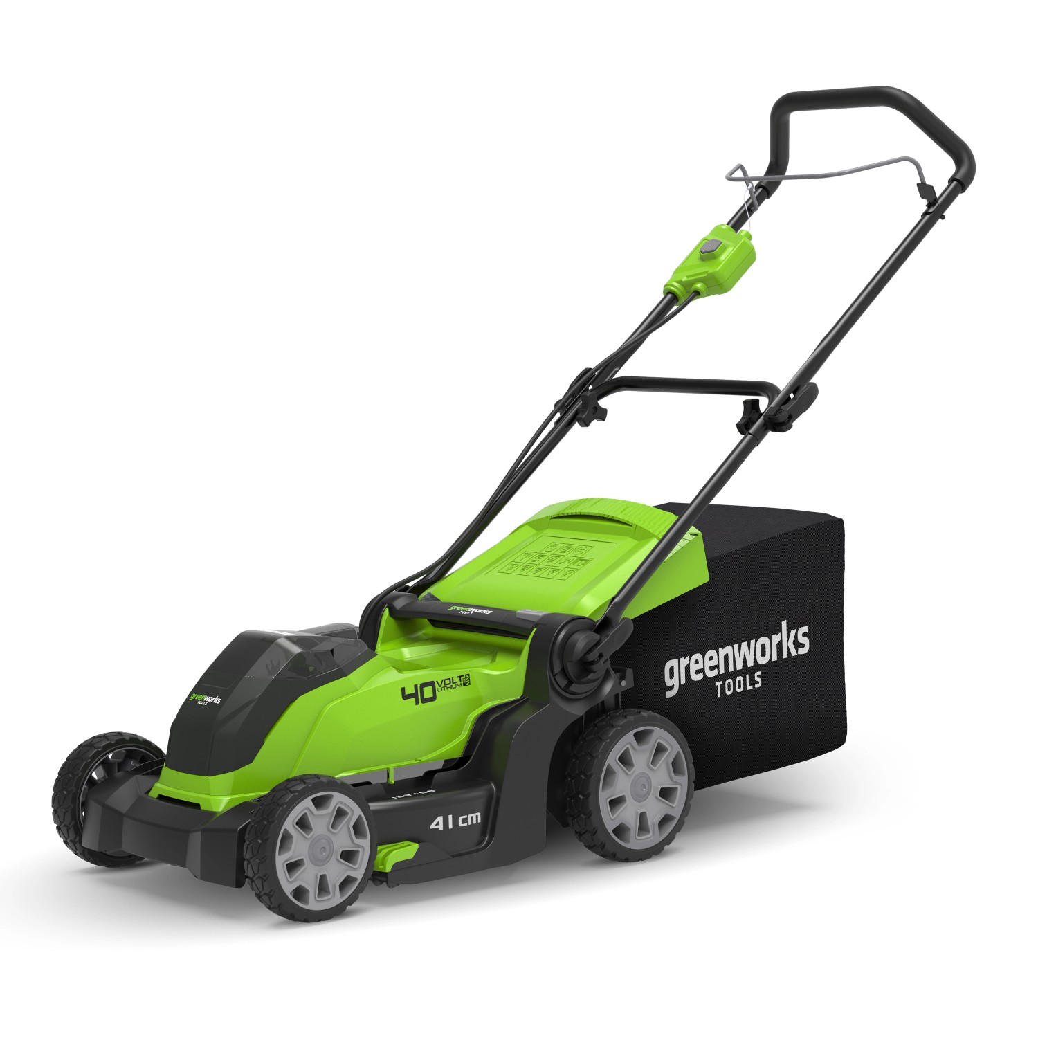 Greenworks AkkuRasenmäher G40LM41K4 KIT 40V kaufen bei OBI