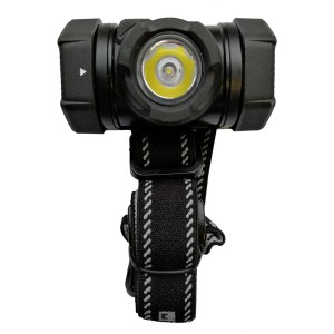 Varta Indestructible H20 Pro LED-Stirnlampe mit Batterien, robust und wasserdicht.