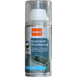 OBI Kunststoff-Grundierung Spray Transparent matt 150 ml
