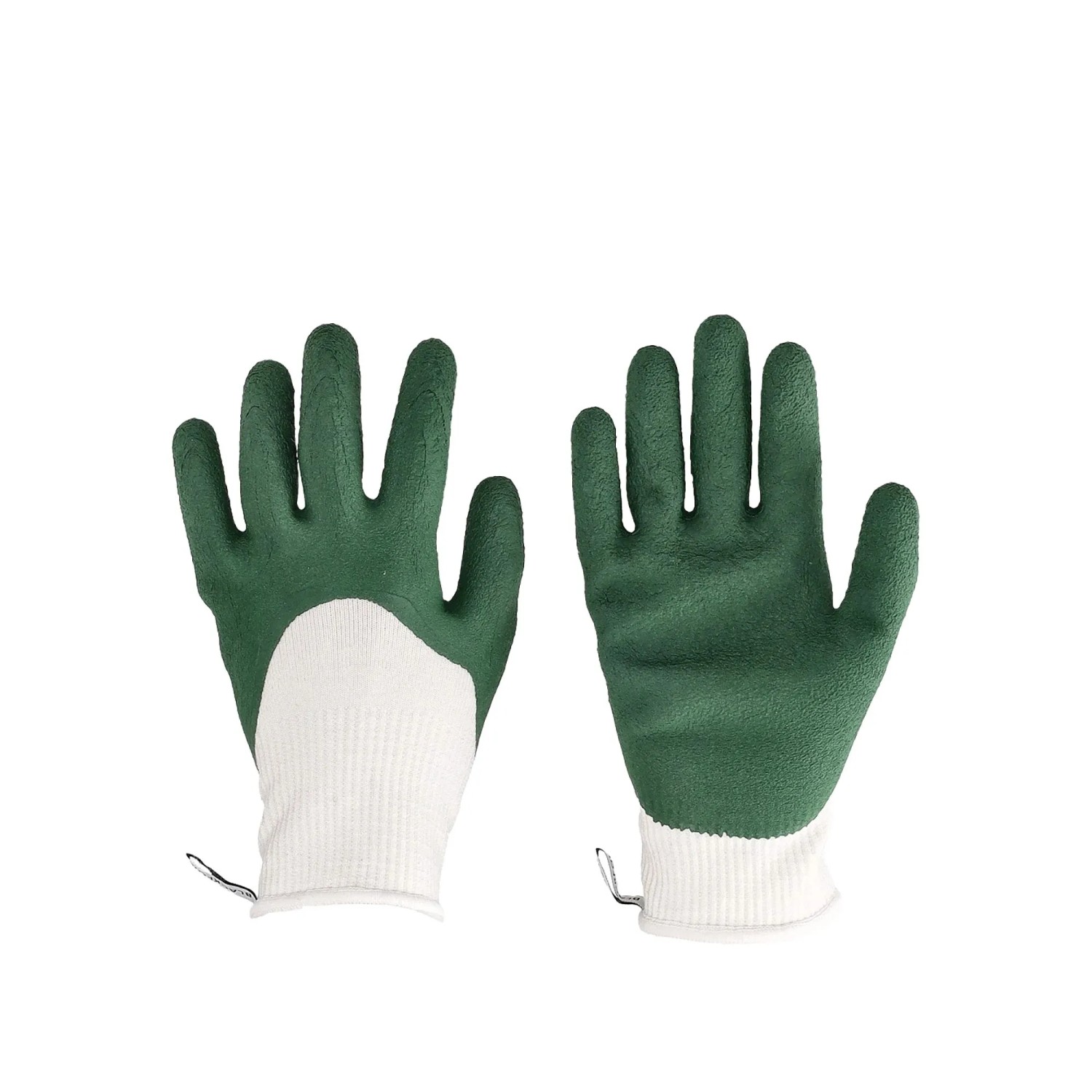 Grüne Blackfox Gartenhandschuhe Bamboo Plus Gr. 8 mit Latex-Verstärkung.