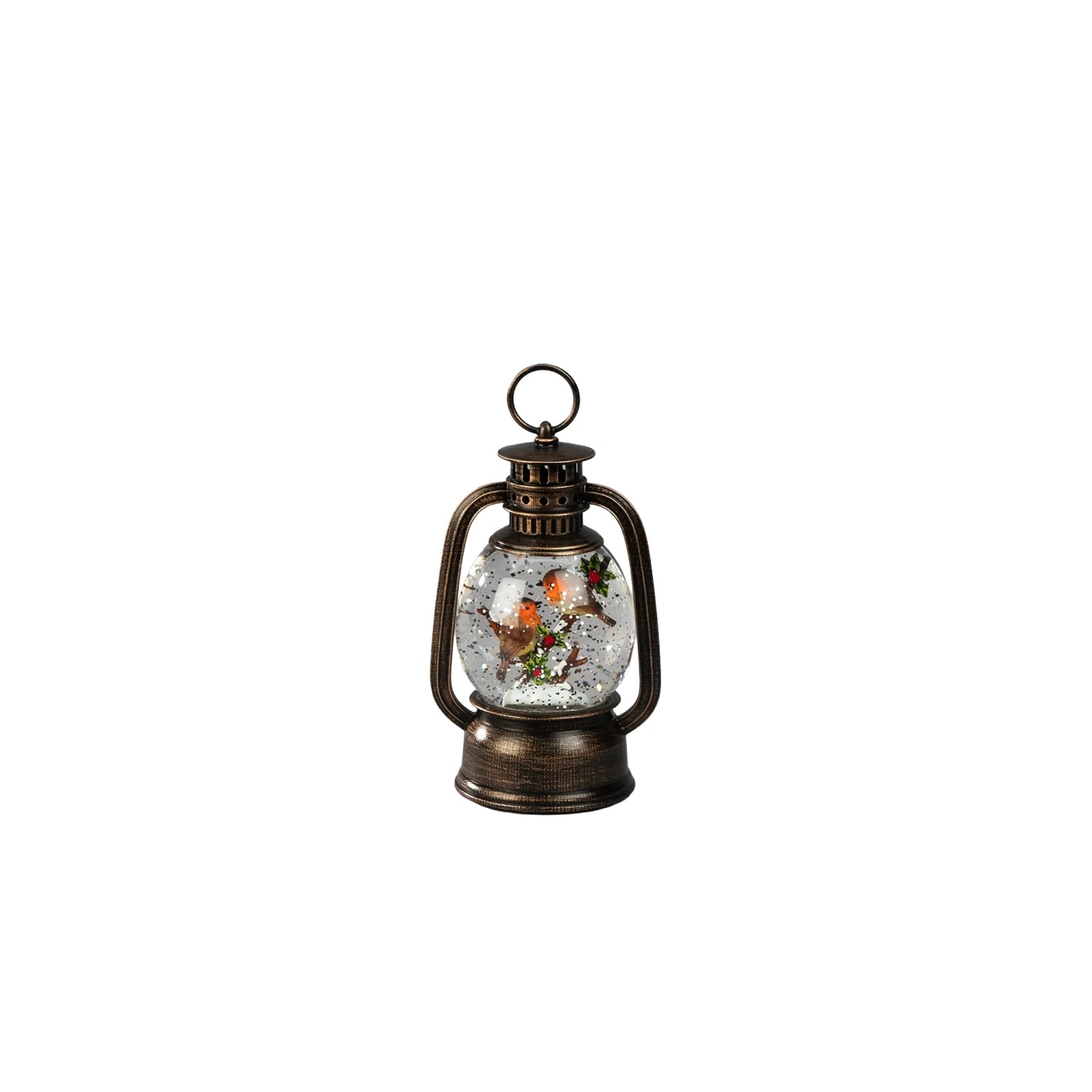 Konstsmide LED-Wasserlaterne mit Vögeln für Innen 16,6 cm x 10,5 cm Braun kaufen bei OBI