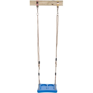SwingKing Fußschaukel blau, Schaukelbrett für sicheren Stand, Zubehör für Gartenspielgeräte.