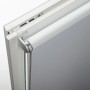 Gardinia Easyfix Rollo Premium, 45x150 cm, Weiß, mit Metallkette und Klemmträger.