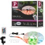 Paulmann SimpLED RGB LED-Streifen 3m für Außen, Komplettset mit Farbwechsel und Zubehör.