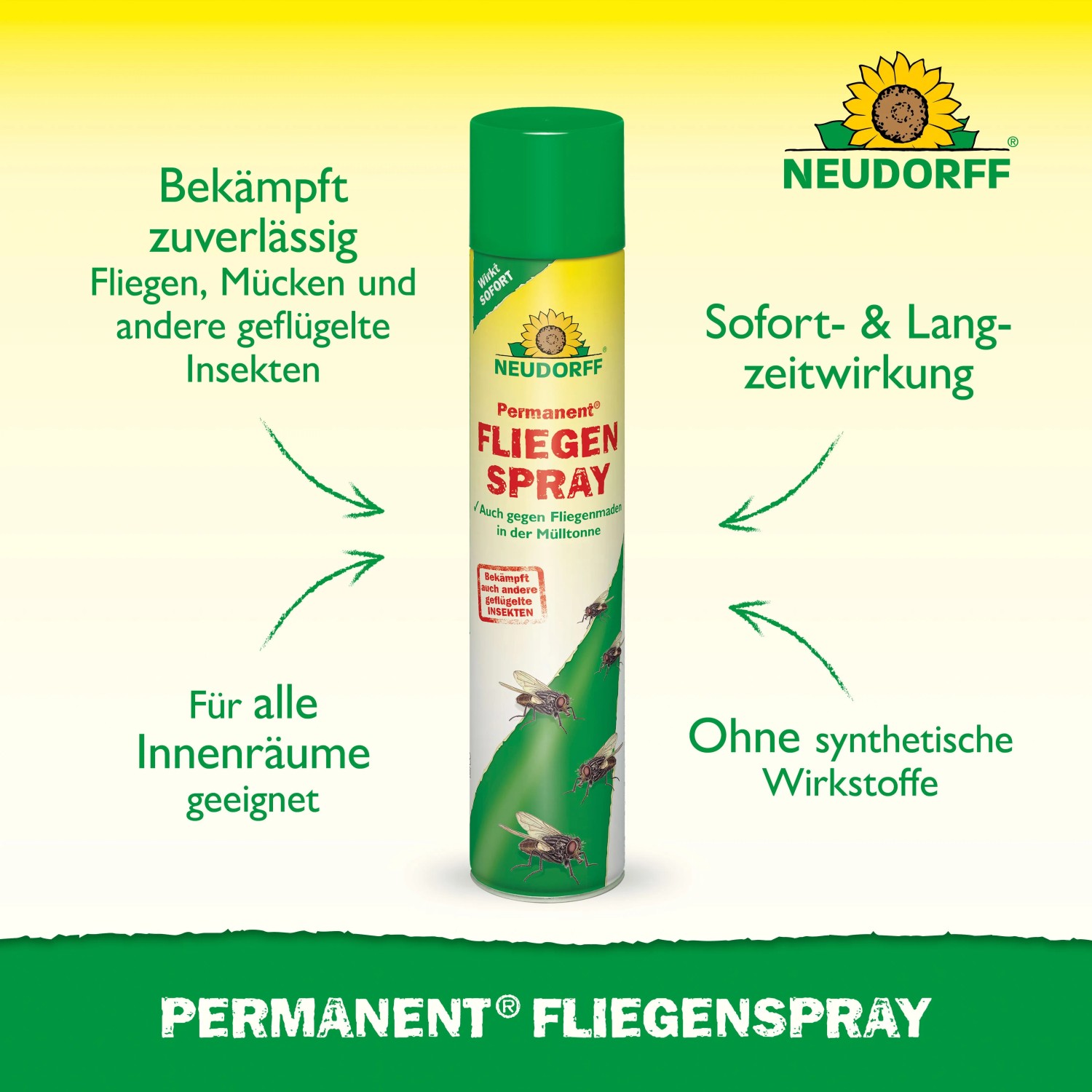 Neudorff Permanent Fliegenspray 750 ml kaufen bei OBI