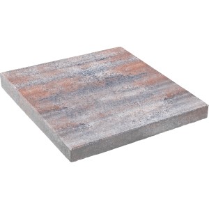 Premac Terrassenplatte Ester Muschelkalk, 50x50 cm, Betonplatte für Terrasse und Gehweg.