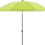 Grüner Derby Marktschirm COMO, Ø 165 cm, mit Knickfunktion für optimalen Sonnenschutz.