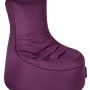 Sitting Point Sessel Scuba, 300 l, Aubergine. Bequemer Sitzsack für Indoor & Outdoor.