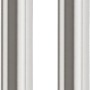 Novadoors Griffstangen-Set Nova 49010 in Edelstahl-Optik für Glastüren.