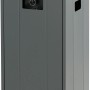 Buschbeck Terrassenheizer Loungefeuer Malta Grau 7,5 kW mit Lavasteinen und Glaswindschutz.