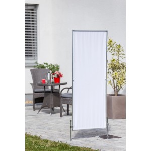 Peddy Shield Paravent 3 x Rahmen-Element 170 cm x 210 cm Weiß