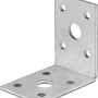 Verzinkter Winkelverbinder 50x50x35 mm für Holzkonstruktionen.