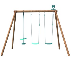 Soulet Holzschaukel Polo 307 cm x 189 cm x 222 cm