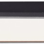 Schwarzes LED-Deckenpaneel Jacinda, 120x30 cm, für Innenräume, dimmbar per Fernbedienung.