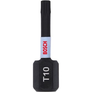 Bosch Insert Bit T10 Impact Control, 2er-Set, robust und langlebig.