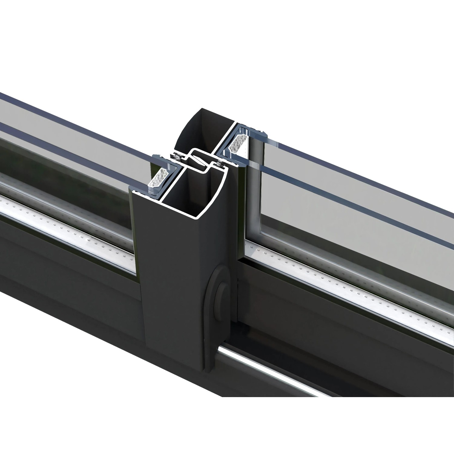 Palmako Gartenhaus Ines Slide Plus 390 x 300 cm Lackiert Grau-Anthrazit FSC®_12