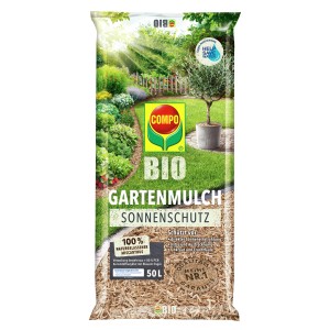 Compo Bio Gartenmulch mit Sonnenschutz 50 l